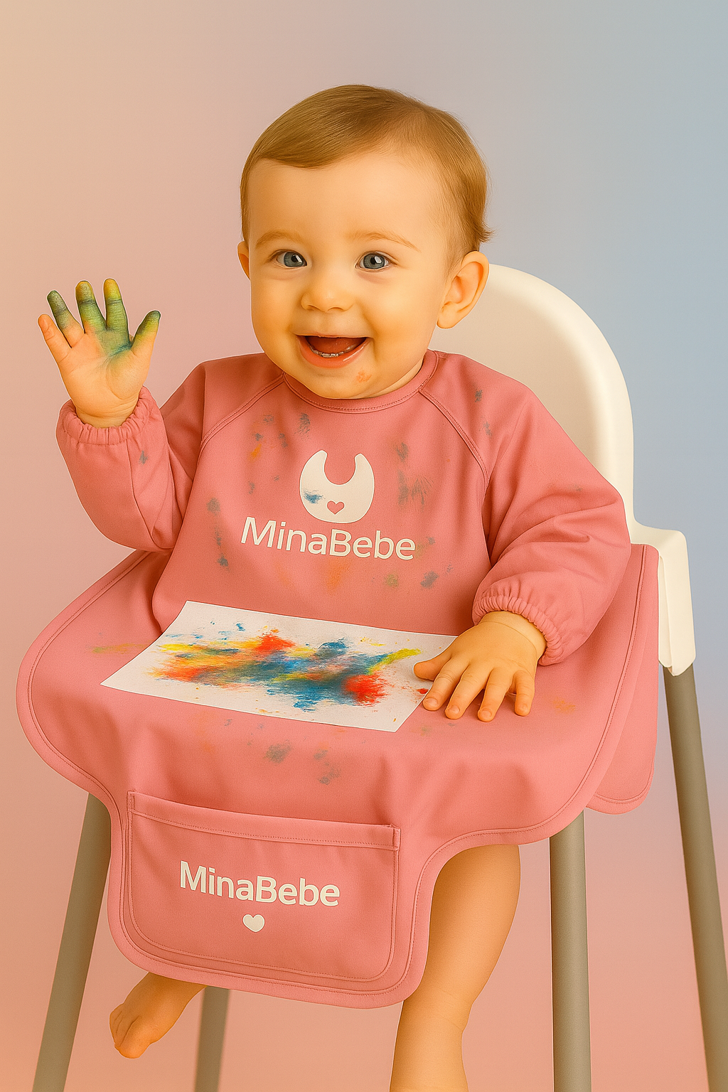 Bavoir couvrant imperméable – MinaBebe