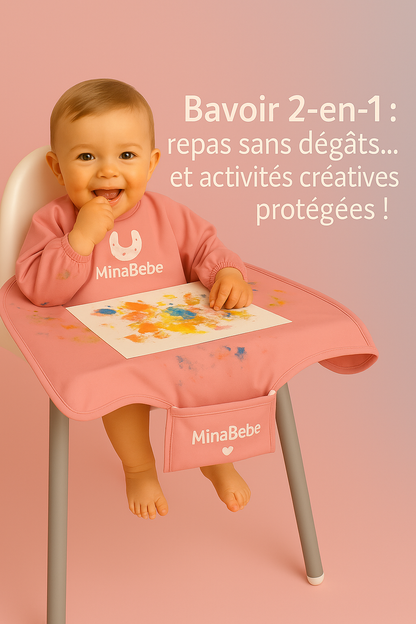 Bavoir couvrant imperméable – MinaBebe